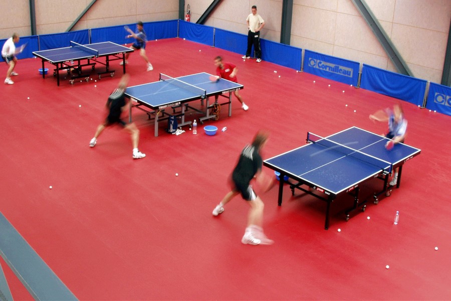 乒乓球专用地板-洁福运动···